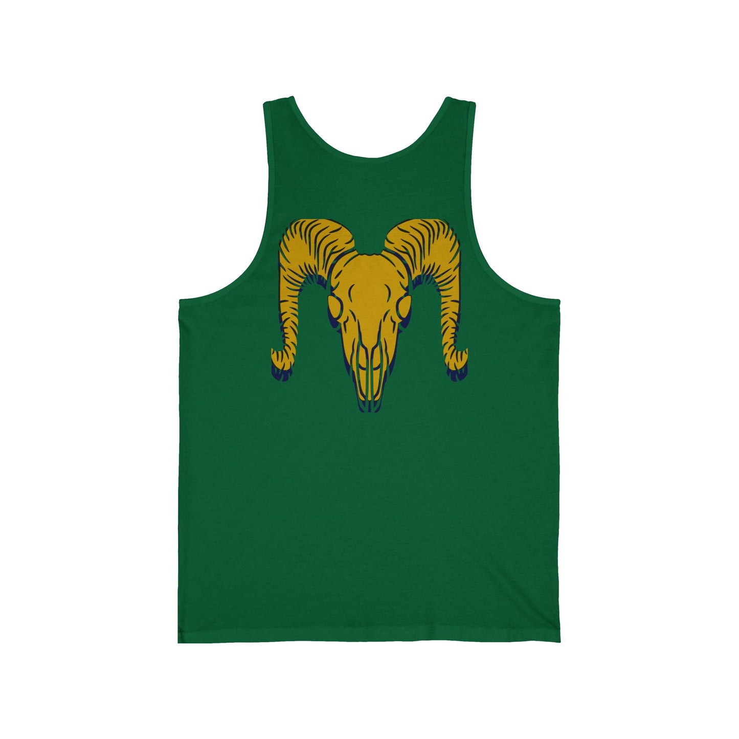 Ram Head Workout Tank Top — Gym Muscle Fitness Tee