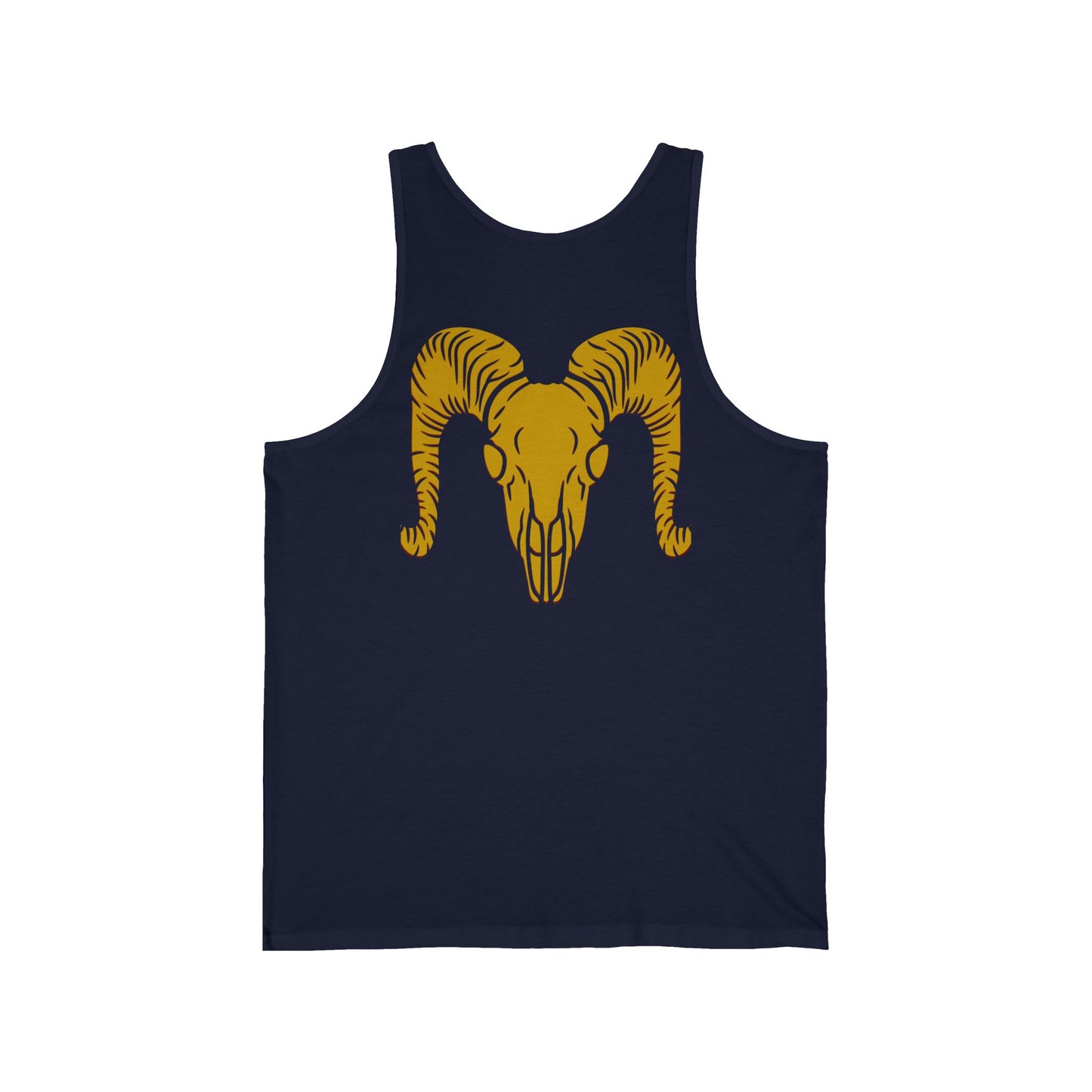 Ram Head Workout Tank Top — Gym Muscle Fitness Tee