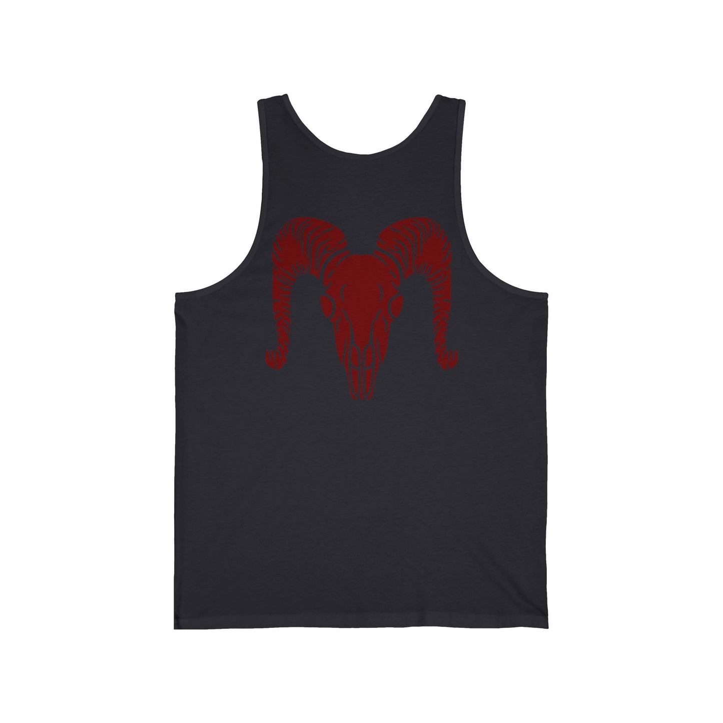 Ram Head Workout Tank Top — Gym Muscle Fitness Tee