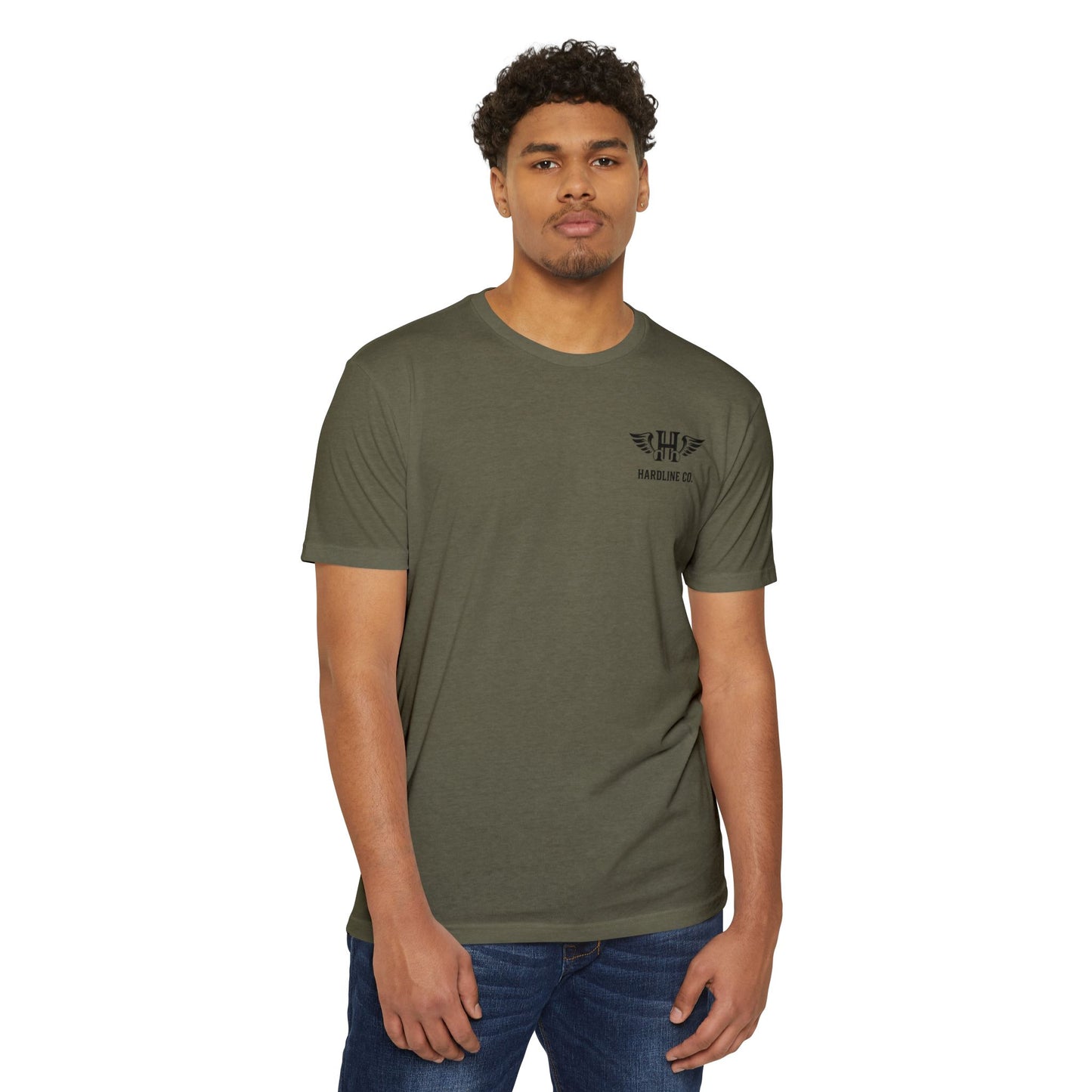Hardline Co. Casual Gym T-Shirt — Garage & Workout Tee