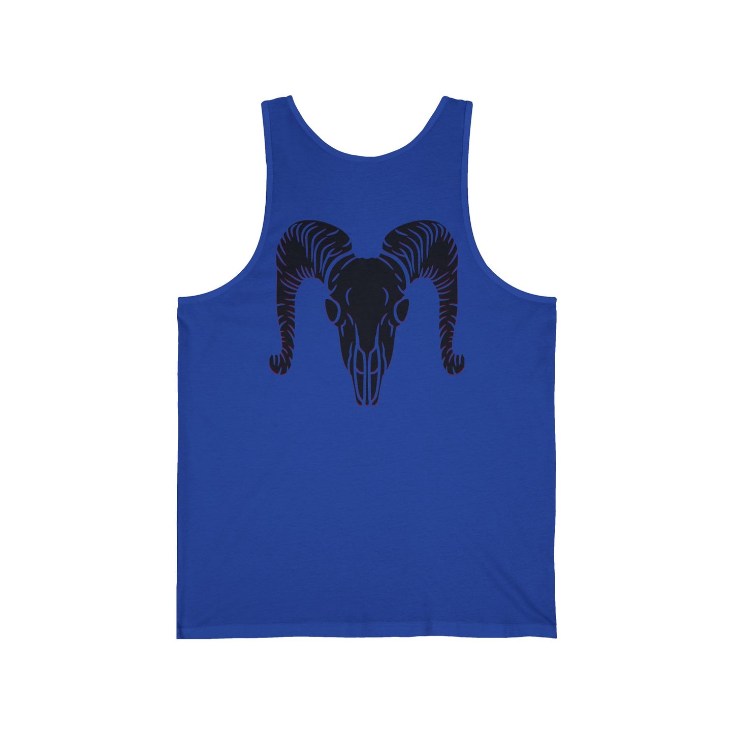 Ram Head Workout Tank Top — Gym Muscle Fitness Tee