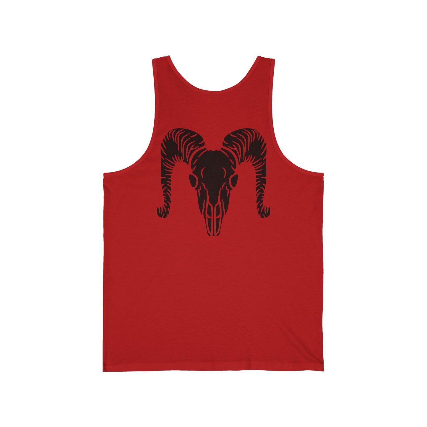 Ram Head Workout Tank Top — Gym Muscle Fitness Tee